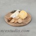 Twine Farmhouse Rounded Cheese Board and Knife TRUE1168